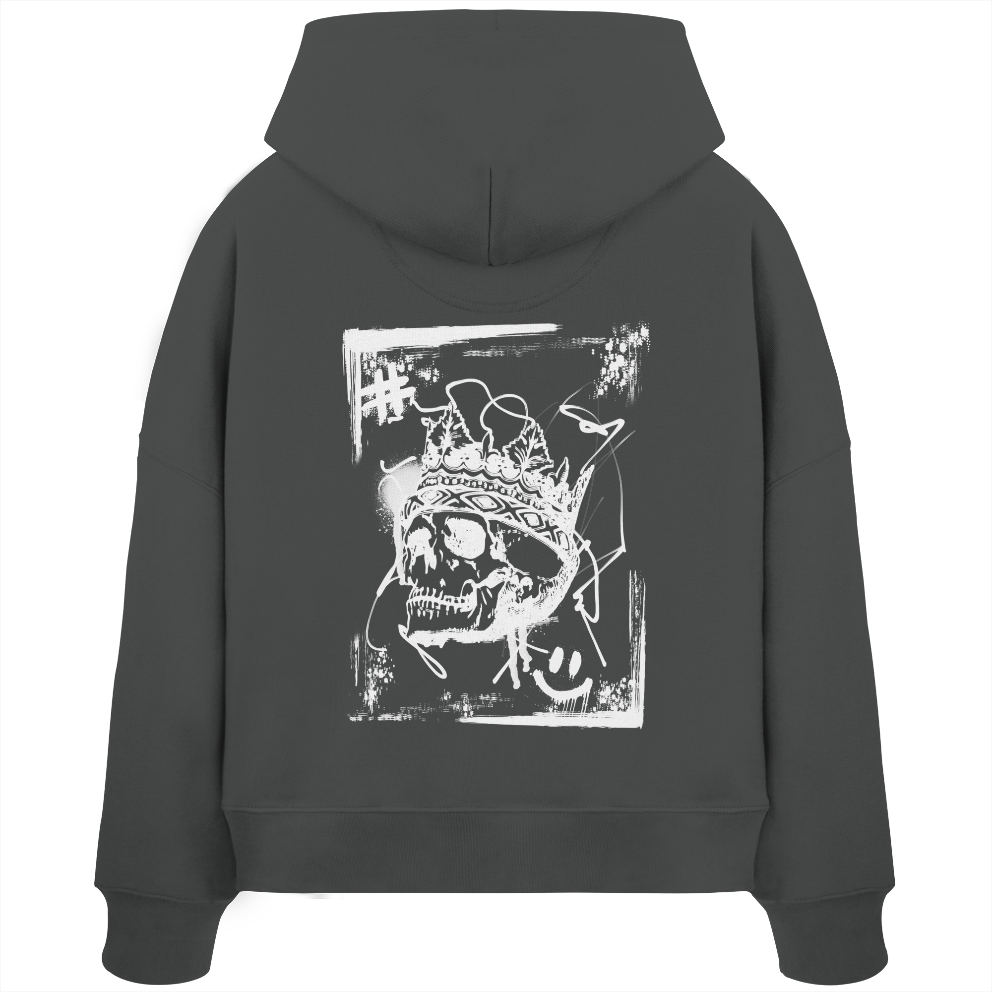 Monarch of the Darkness - Womens Organic Boxcut Hoodie