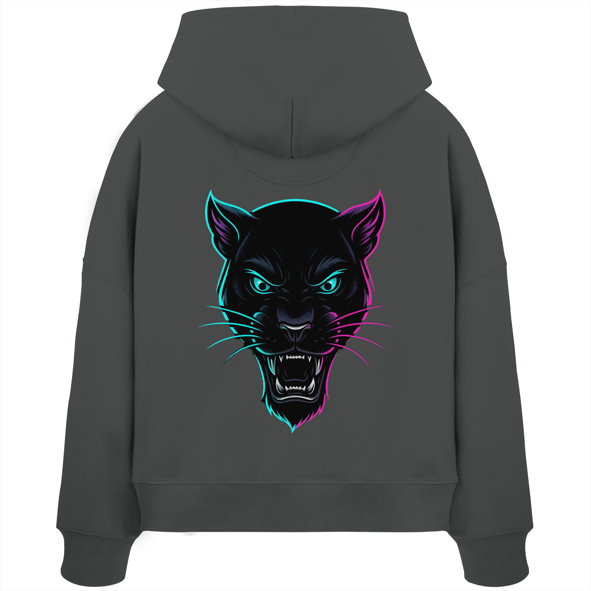 Black Beast - Womens Organic Boxcut Hoodie