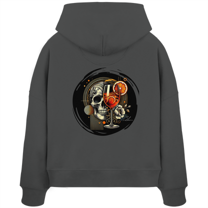Spirit of the night - Womens Organic Boxcut Hoodie