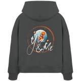Cheers together - Womens Organic Boxcut Hoodie