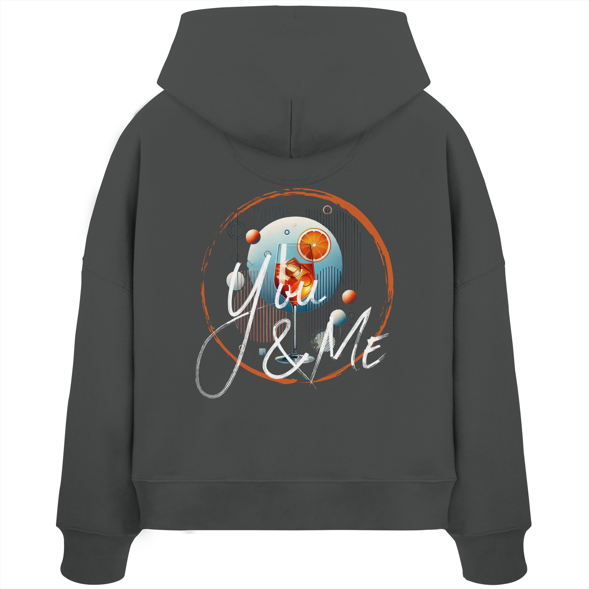 Cheers together - Womens Organic Boxcut Hoodie