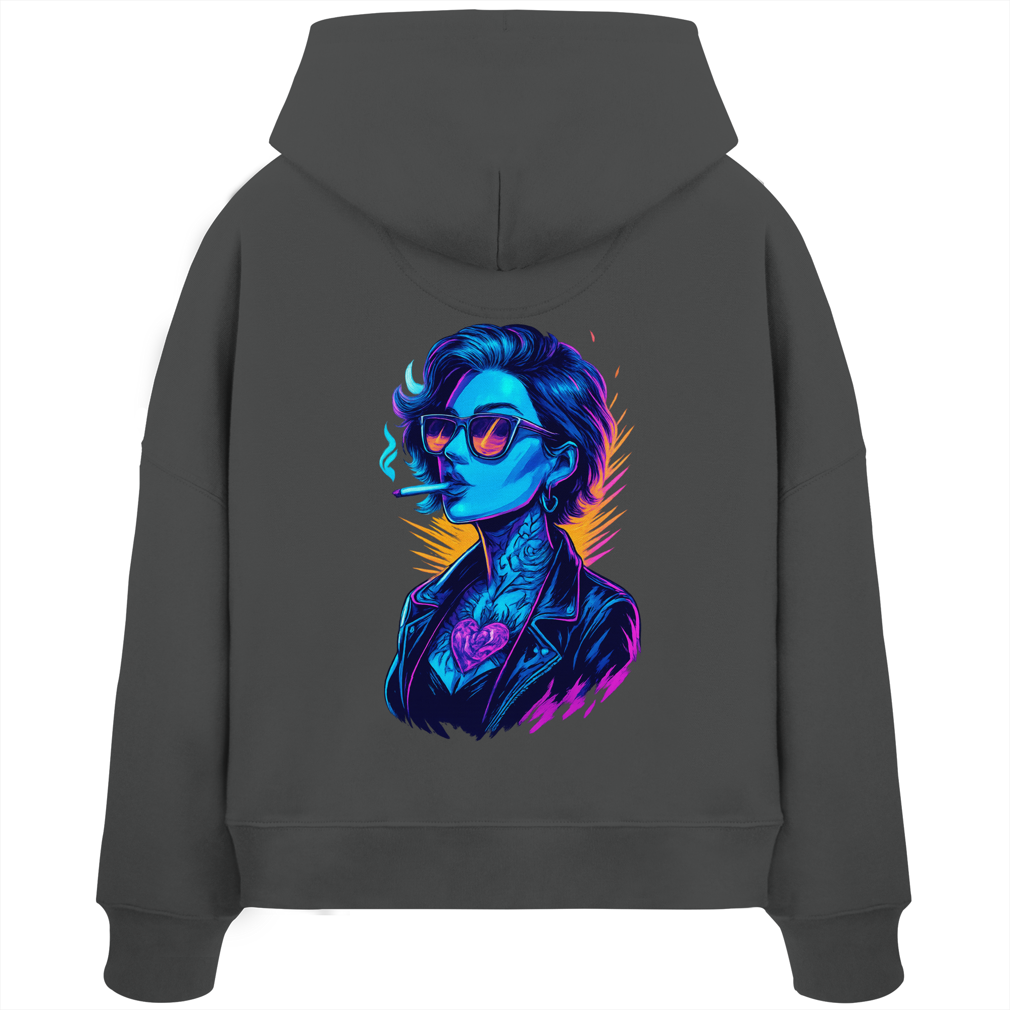 Urban Pulse - Womens Organic Boxcut Hoodie