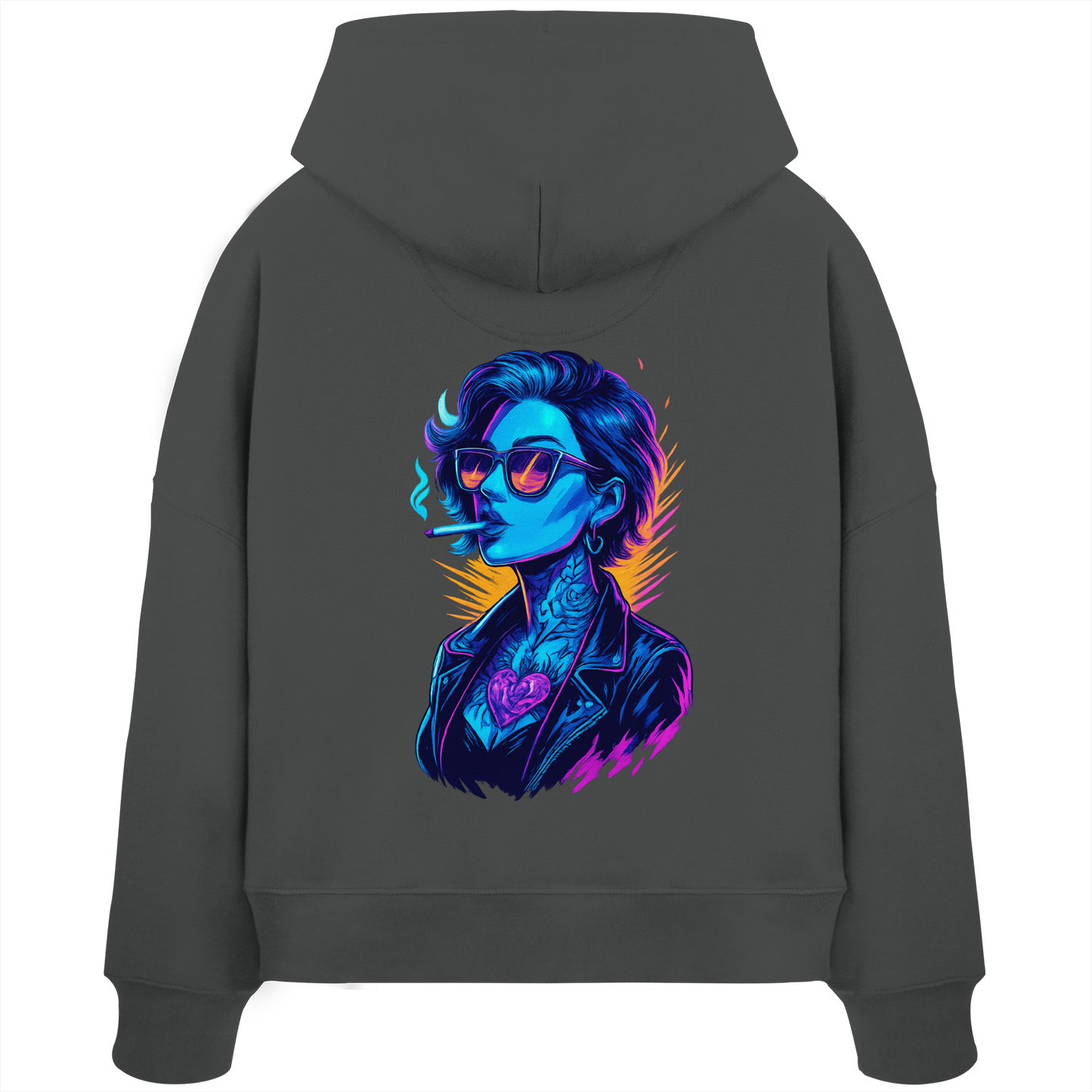 Urban Pulse - Womens Organic Boxcut Hoodie
