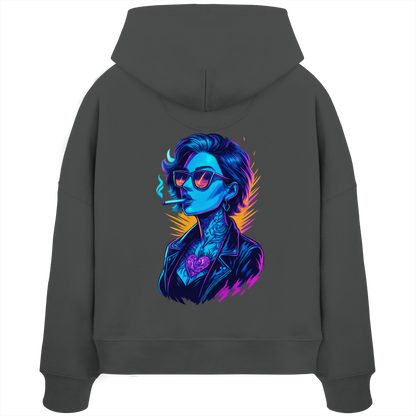 Urban Pulse - Womens Organic Boxcut Hoodie