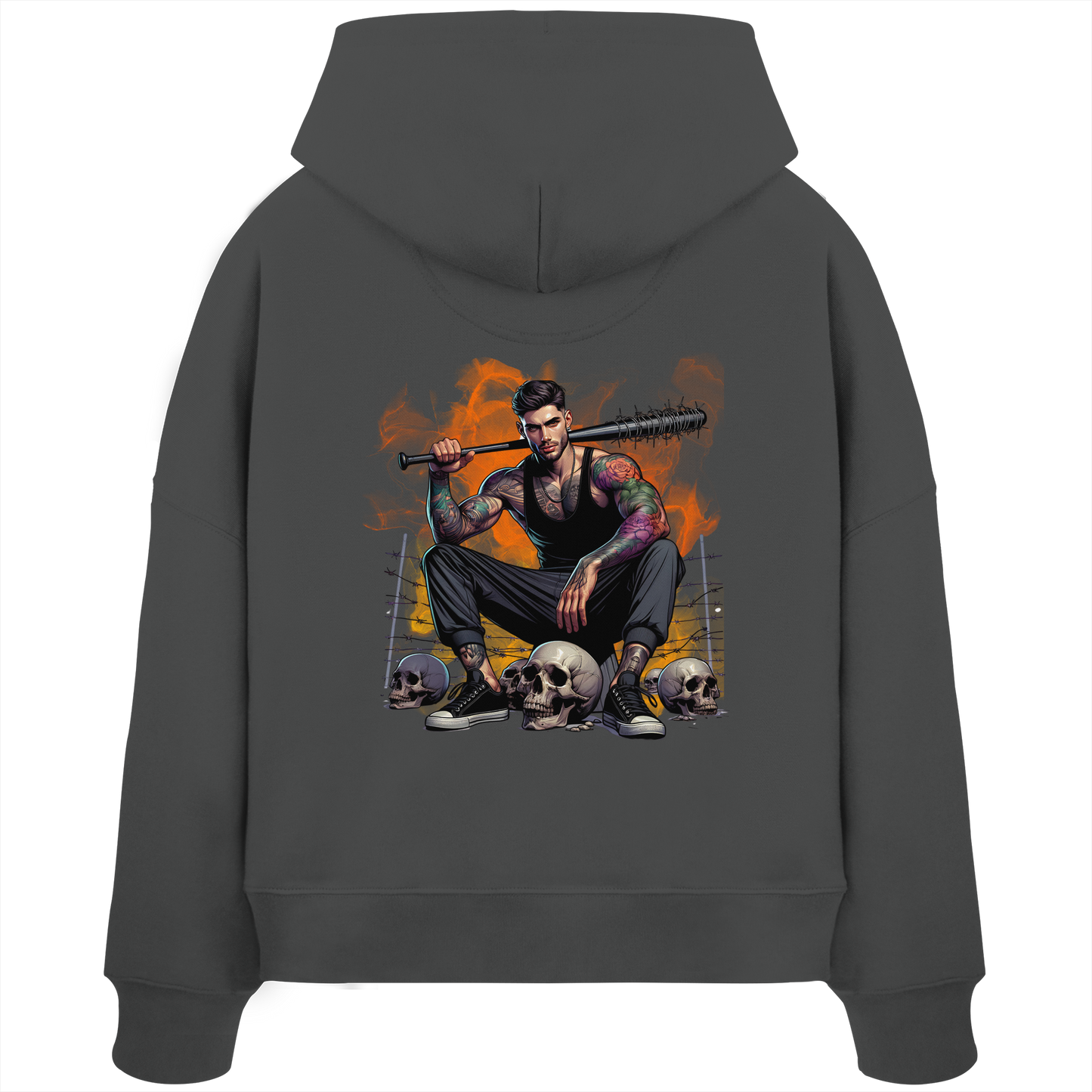 Urban Warrior - Womens Organic Boxcut Hoodie