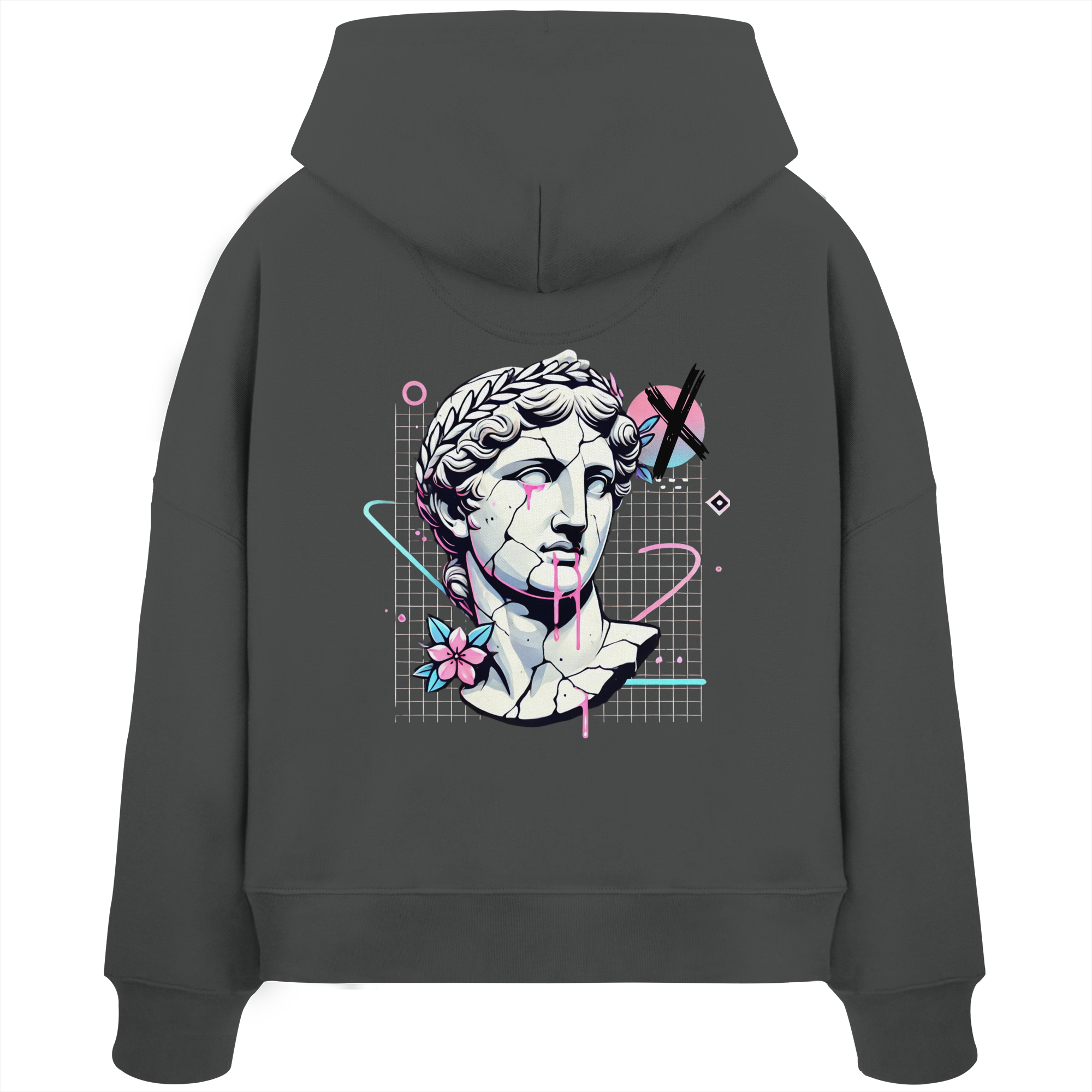 Mystic Head - Womens Organic Boxcut Hoodie