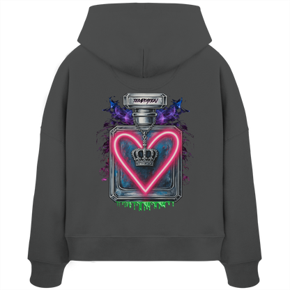 Temptation - Womens Organic Boxcut Hoodie