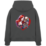 Forever Love - Womens Organic Boxcut Hoodie