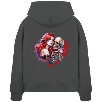 Forever Love - Womens Organic Boxcut Hoodie