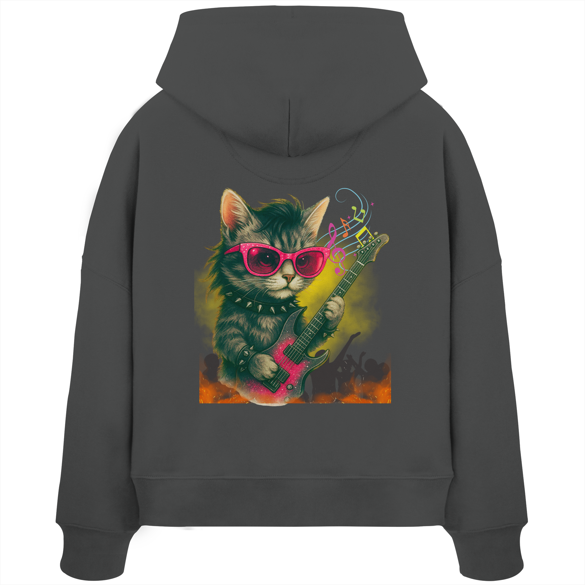 Rocking Mimi - Womens Organic Boxcut Hoodie