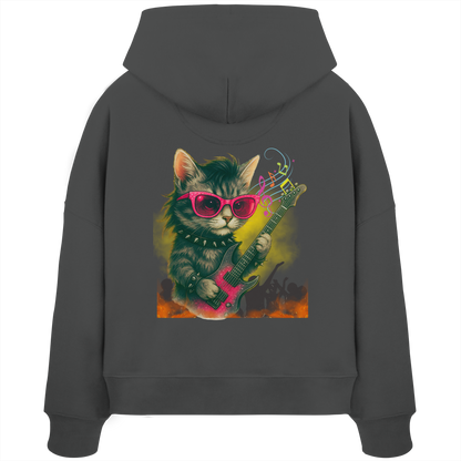 Rocking Mimi - Womens Organic Boxcut Hoodie