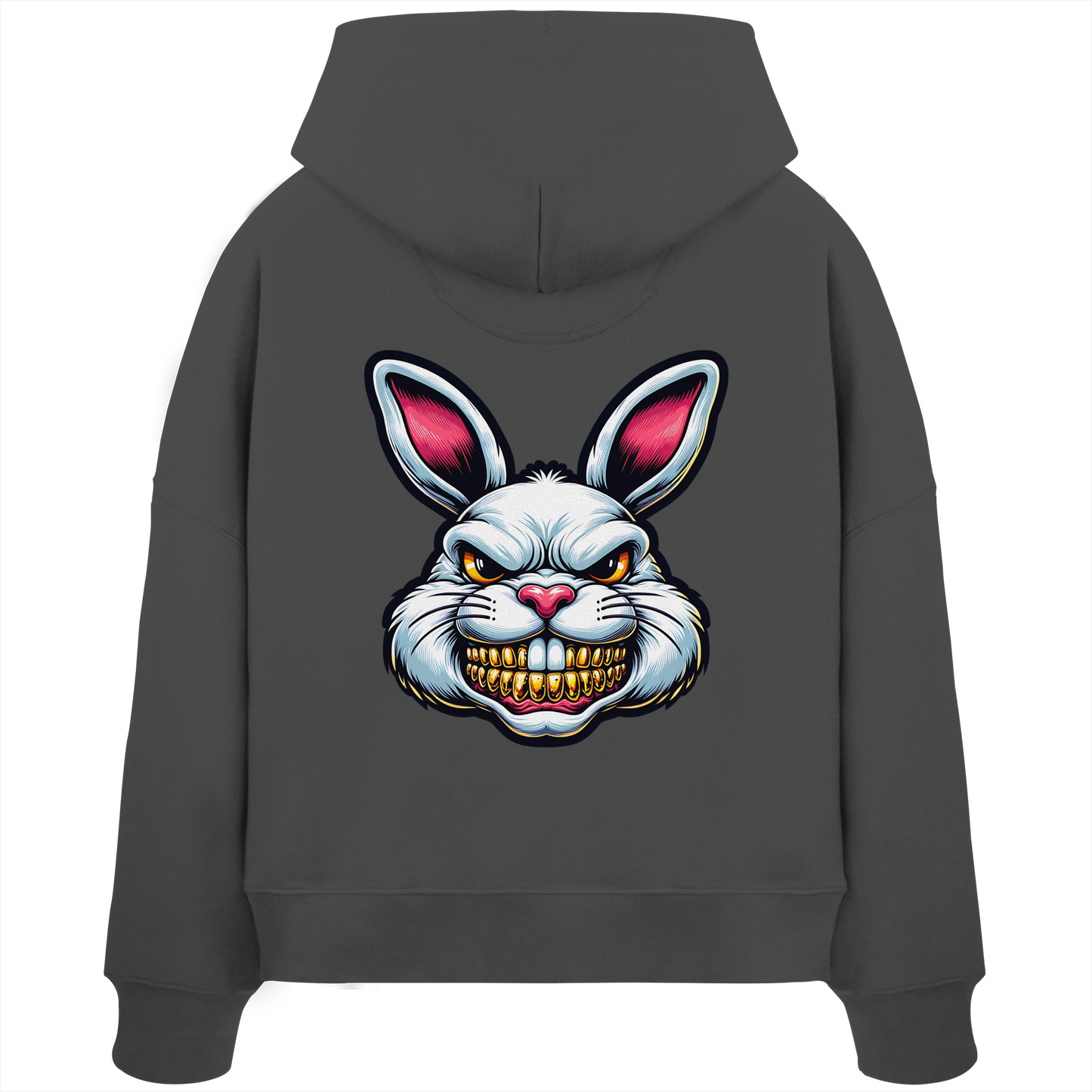 ToothBunny Terror - Womens Organic Boxcut Hoodie