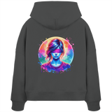 Mystic Vision - Womens Organic Boxcut Hoodie