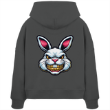 Tooth Bunny - Womens Organic Boxcut Hoodie