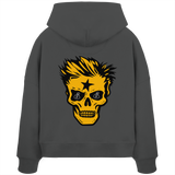 Golden Skull - Womens Organic Boxcut Hoodie