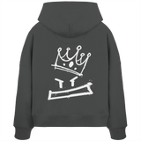 Graffiti King - Womens Organic Boxcut Hoodie