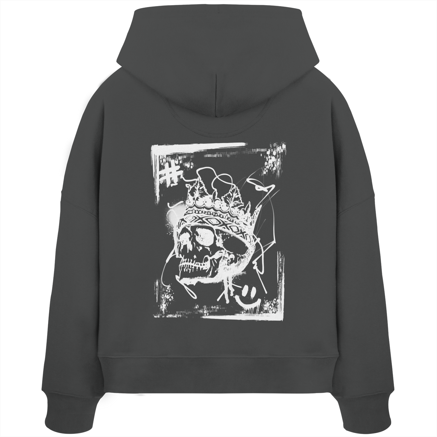 Monarch of Darkness - Womens Organic Boxcut Hoodie