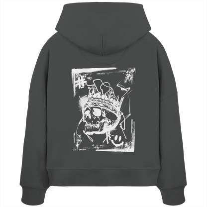 Monarch of Darkness - Womens Organic Boxcut Hoodie