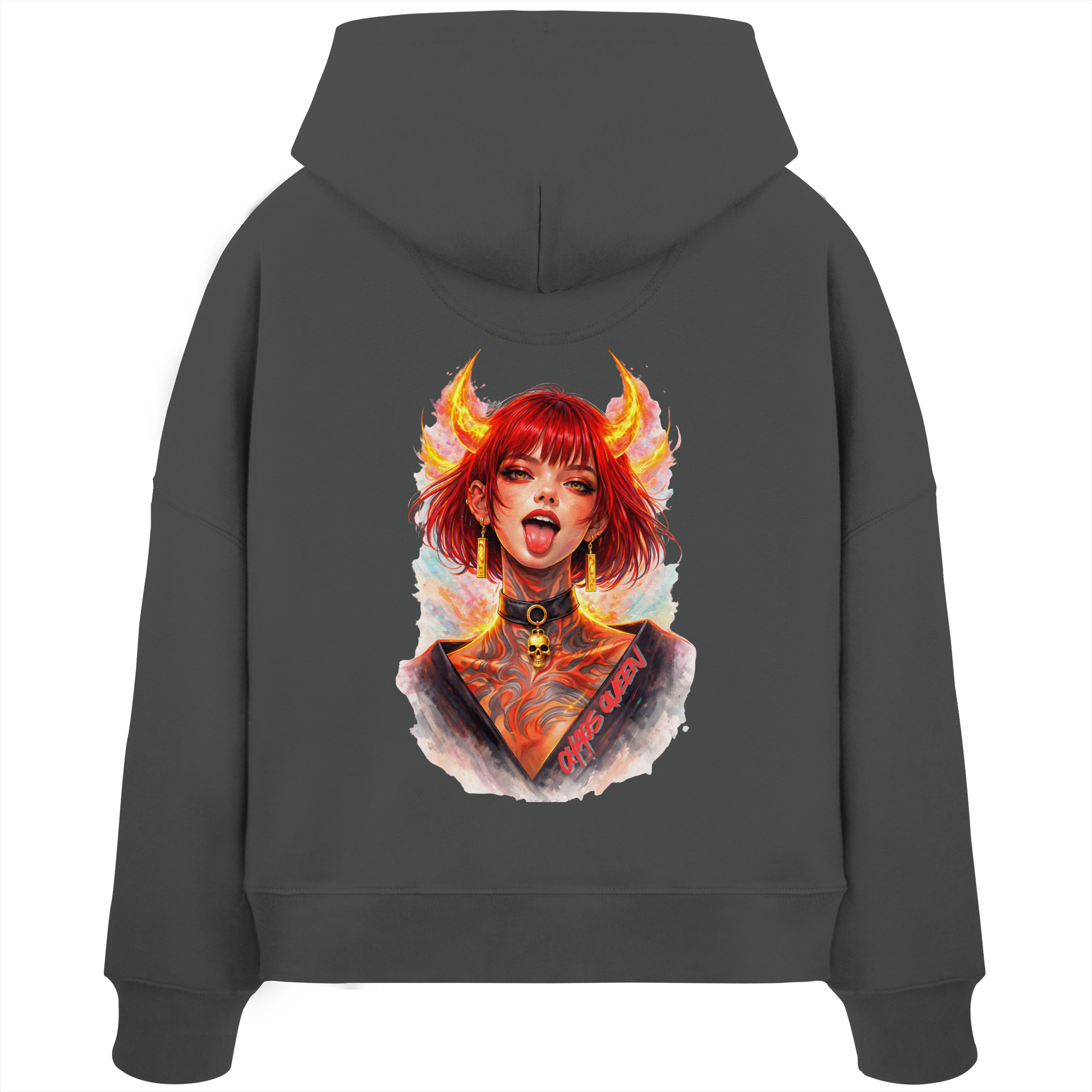 Chaos Queen - Organic Boxcut Hoodie