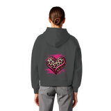 Wild Heart - Womens Organic Boxcut Hoodie