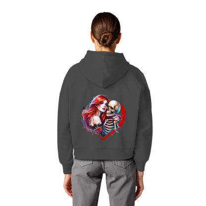 Forever Love - Womens Organic Boxcut Hoodie