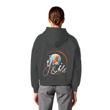 Cheers together - Womens Organic Boxcut Hoodie
