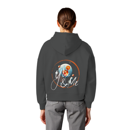 Cheers together - Womens Organic Boxcut Hoodie
