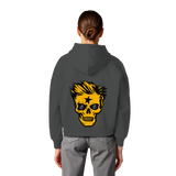 Golden Skull - Womens Organic Boxcut Hoodie