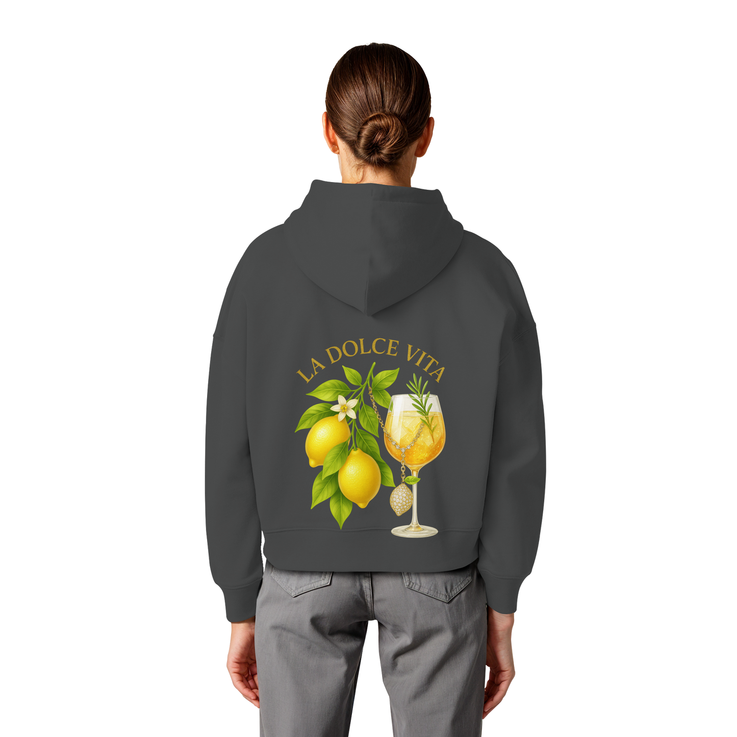 Dolce Vita - Womens Organic Boxcut Hoodie