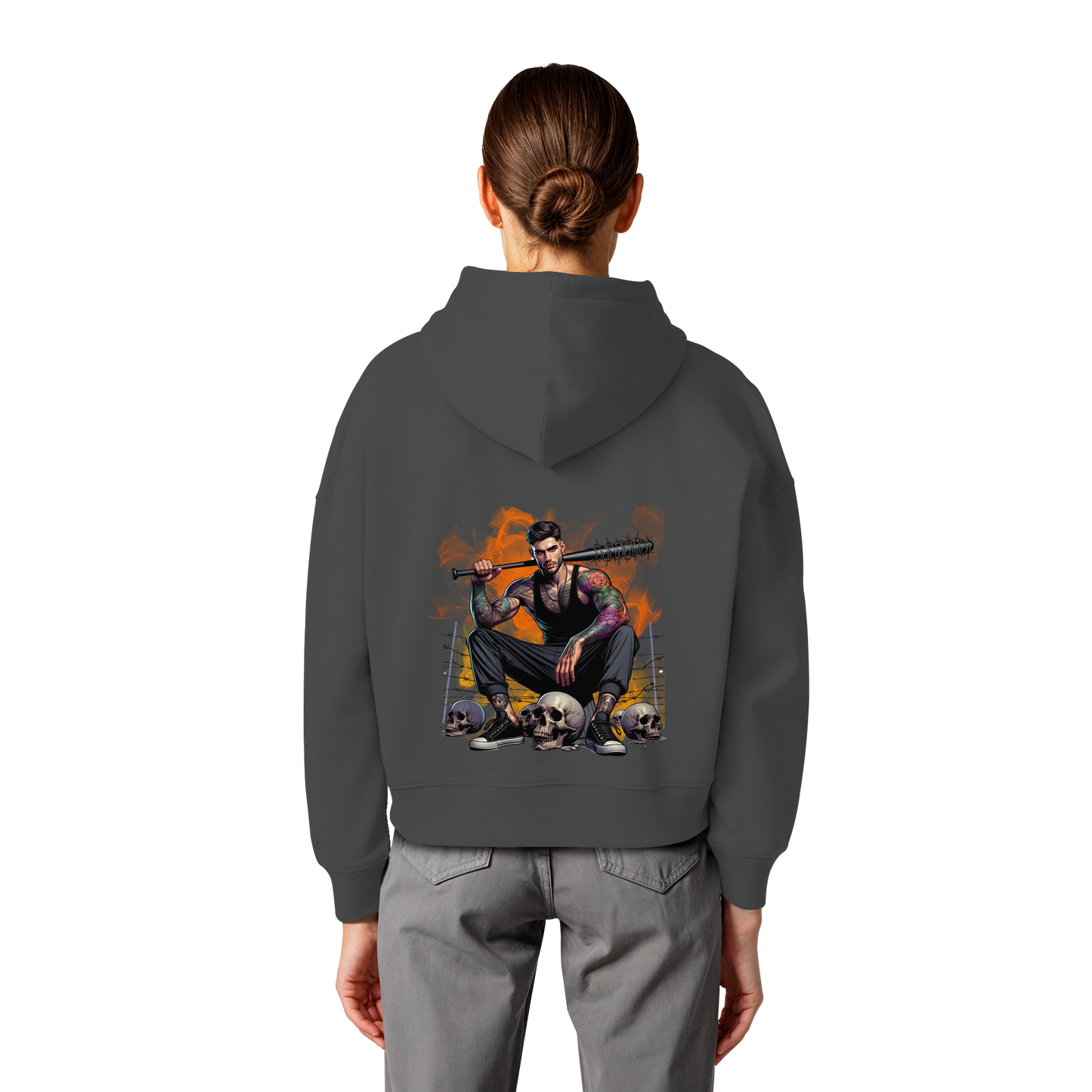 Urban Warrior - Womens Organic Boxcut Hoodie