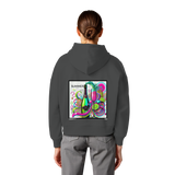 Neon Fresh - Womens Organic Boxcut Hoodie