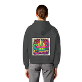 Summer Party Vibes - Womens Organic Boxcut Hoodie