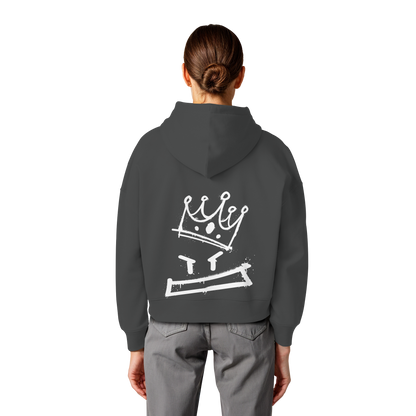 Graffiti King - Womens Organic Boxcut Hoodie