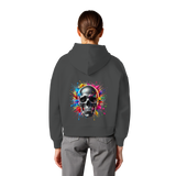 Explosion de vie - Sweat à capuche bio Boxcut pour femme