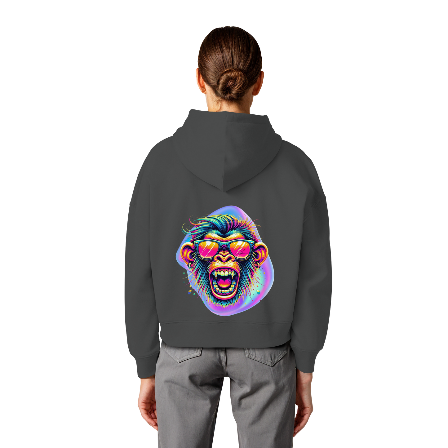 Crazy Chimp - Womens Organic Boxcut Hoodie
