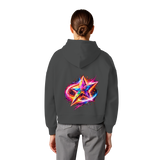 Inferno Star - Womens Organic Boxcut Hoodie
