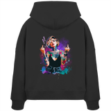 Rebel Rose - Sweat à capuche Boxcut bio pour femme