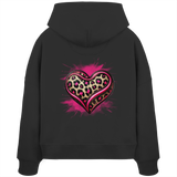 Wild Heart - Womens Organic Boxcut Hoodie