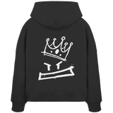 Graffiti King - Womens Organic Boxcut Hoodie