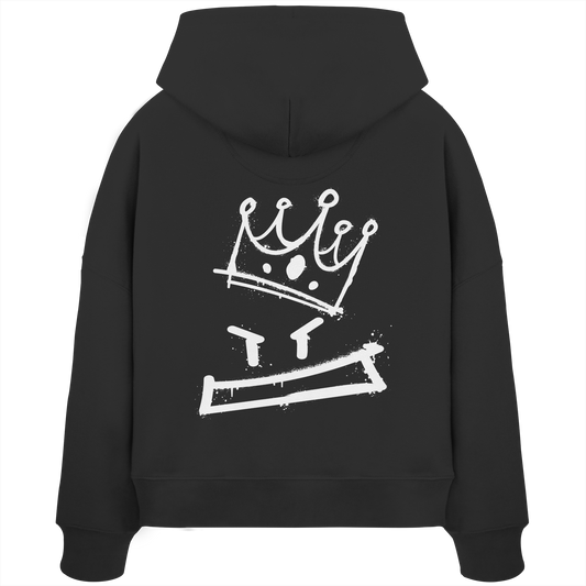 Graffiti King - Womens Organic Boxcut Hoodie