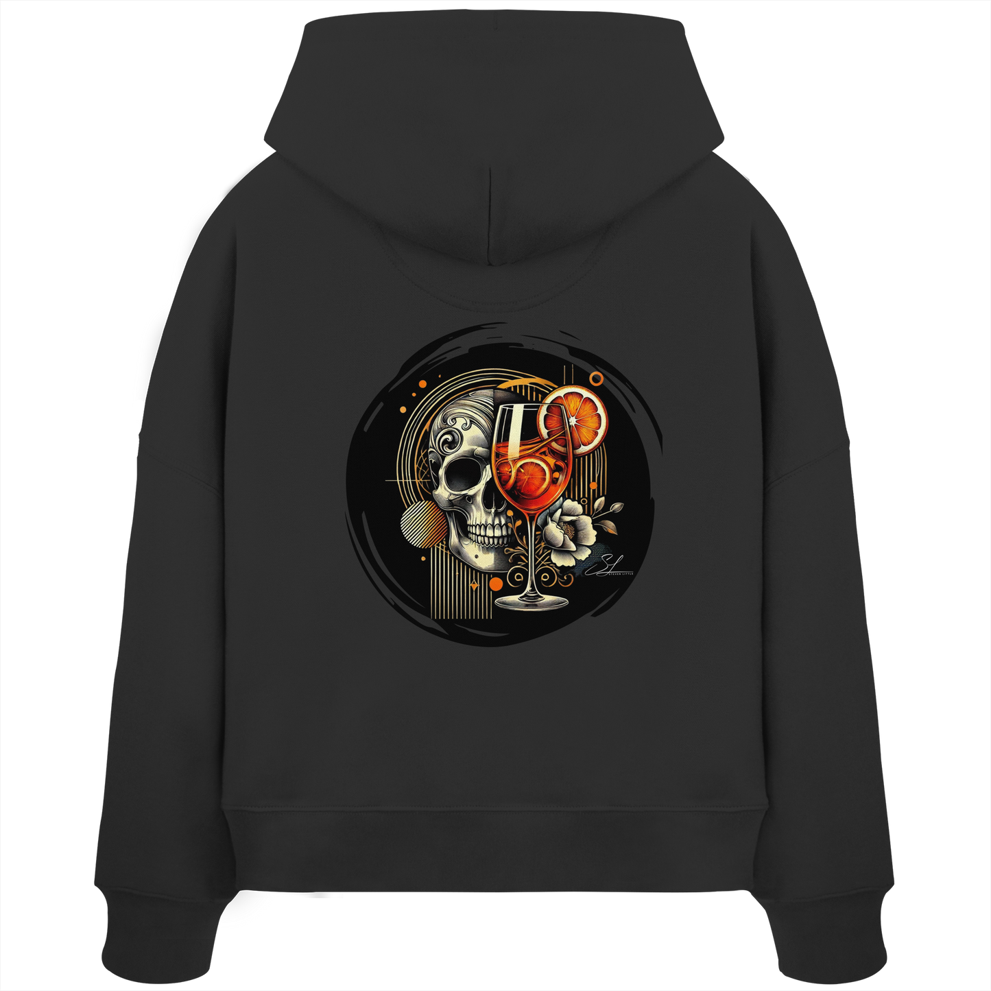 Spirit of the night - Womens Organic Boxcut Hoodie