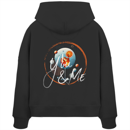 Cheers together - Womens Organic Boxcut Hoodie