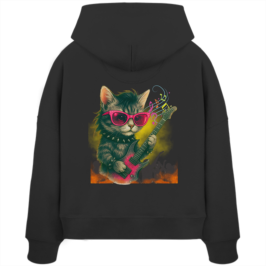 Rocking Mimi - Womens Organic Boxcut Hoodie