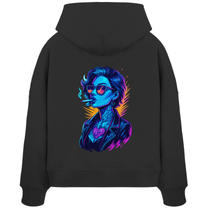 Urban Pulse - Womens Organic Boxcut Hoodie