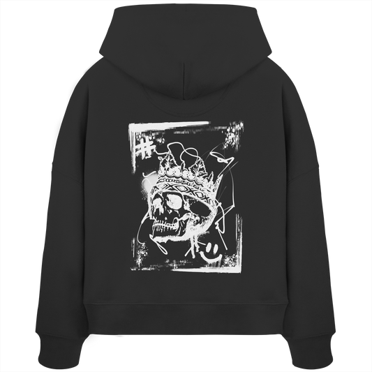 Monarch of Darkness - Womens Organic Boxcut Hoodie