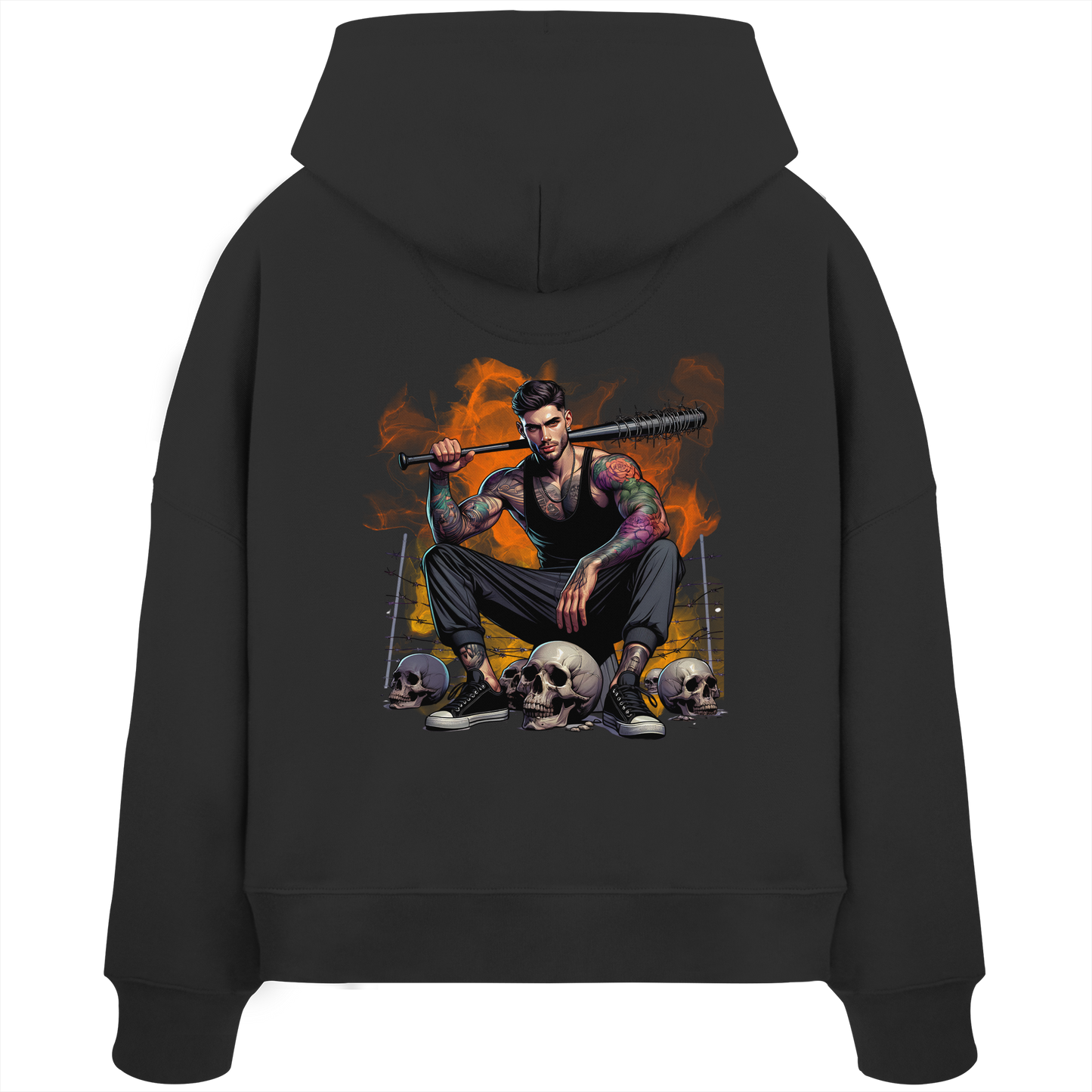 Urban Warrior - Womens Organic Boxcut Hoodie
