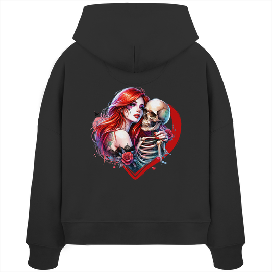 Eternal Love - Womens Organic Boxcut Hoodie