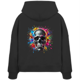 Explosion de vie - Sweat à capuche bio Boxcut pour femme