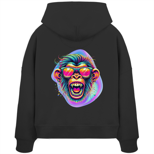 Crazy Chimp - Womens Organic Boxcut Hoodie