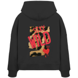 Stay Wild - Womens Organic Boxcut Hoodie
